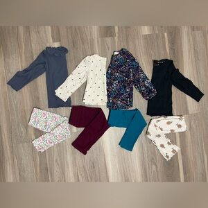 Colorful Kids' Leggings Set